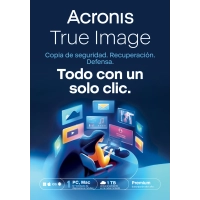 Acronis True Image Premium 2026 | 1 PC | 1 Año | 1 TB de respaldo en la nube Acronis True Image Premium 2026 | 1 PC | 1 Año | 1 TB de respaldo en la nube