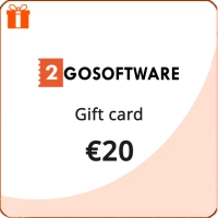 2GO Software | Universal Gift Card | €20 2GO Software | Universal Gift Card | €20