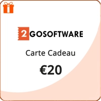 2GO Software | Carte Cadeau Universelle | 20€ 2GO Software | Carte Cadeau Universelle | 20€