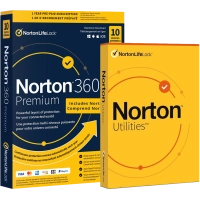 Norton 360 Premium with Norton Utilities Ultimate | 2026 | 10 Devices | 1 Year
