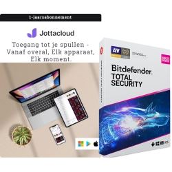 Jottacloud Home + Bitdefender Total Security | 5 Apparaten | 1 Jaar