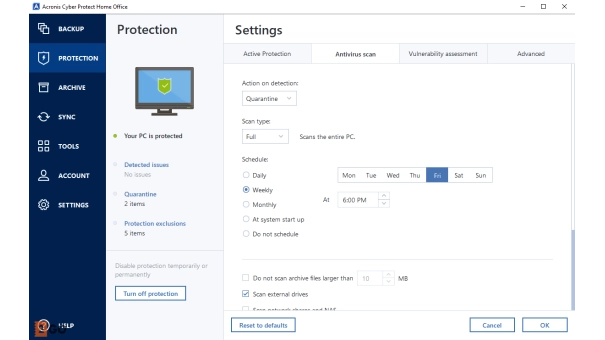 Acronis Cyber Protect Home Office Advanced 500 GB