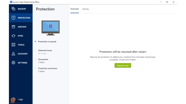 Acronis Cyber Protect Home Office Advanced 500 GB