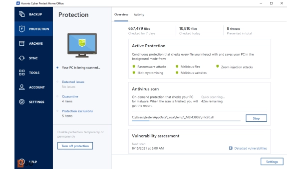 Acronis Cyber Protect Home Office Advanced 500 GB