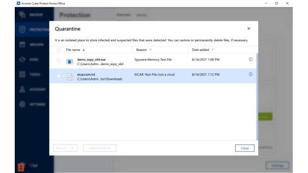 Acronis Cyber Protect Home Office Advanced 500 GB
