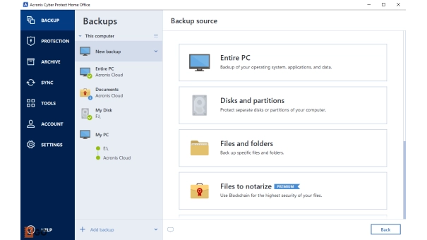 Acronis Cyber Protect Home Office Advanced 500 GB