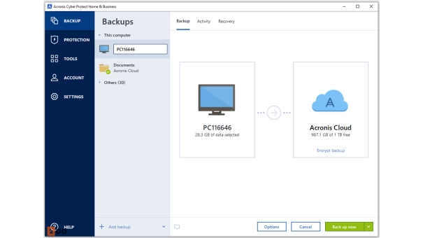 Acronis Cyber Protect Home & Business