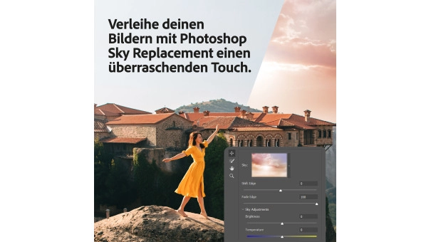 Adobe Creative Cloud Foto-Abo (Photoshop CC + Lightroom CC) | 1 Benutzer | 1 Jahr | 20 GB Cloudspeicher