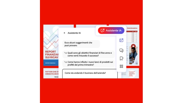 Adobe Acrobat Pro + Assistente AI | 1 Utente | 1 Anno