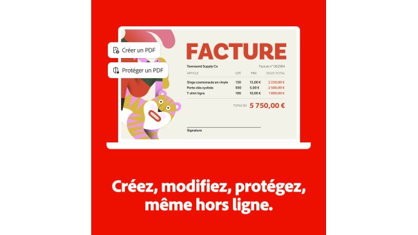 Adobe Acrobat Classic | 1 utilisateur | 3 ans | Windows & ; macOS