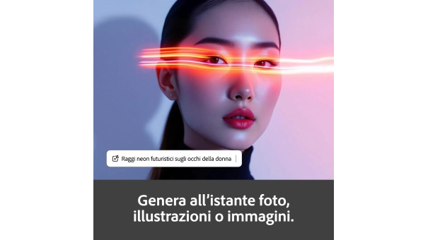 Adobe Firefly Standard | 1 anno | 2000 crediti AI al mese