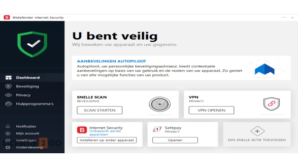 Bitdefender Internet Security 2026 | 3 Apparaten | 1 jaar | Automatische verlenging