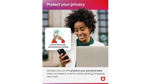 McAfee Total Protection 2026 | 1 Device | 1 Year | Windows - Mac - Android - iOS