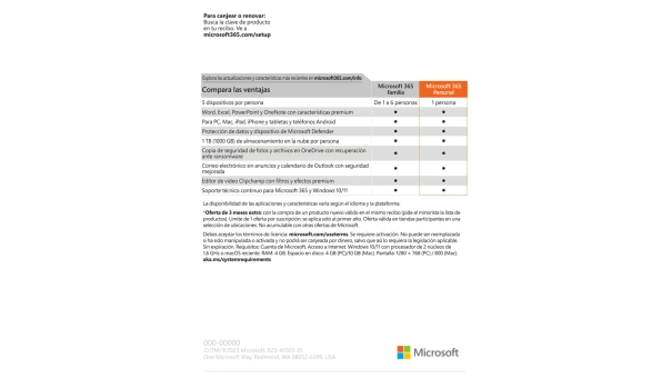 Microsoft 365 Personal | 1 User - 1 Year | Including Updates