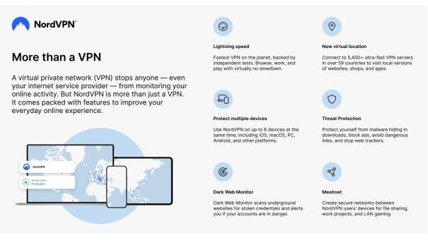 NordVPN Ultime | 10 Appareils | 1 An | NordPass inclus | 1 To Sauvegarde cloud