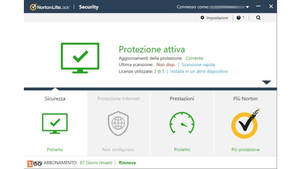 Microsoft 365 Family + Norton Security Deluxe | 6 Dispositivi | 1 Anno