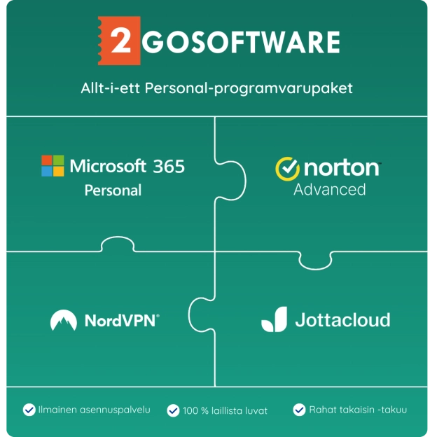 2GO Programvara Allt-i-ett Personligt