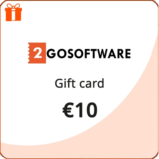 2GO Software | Universal Gift Card | €10