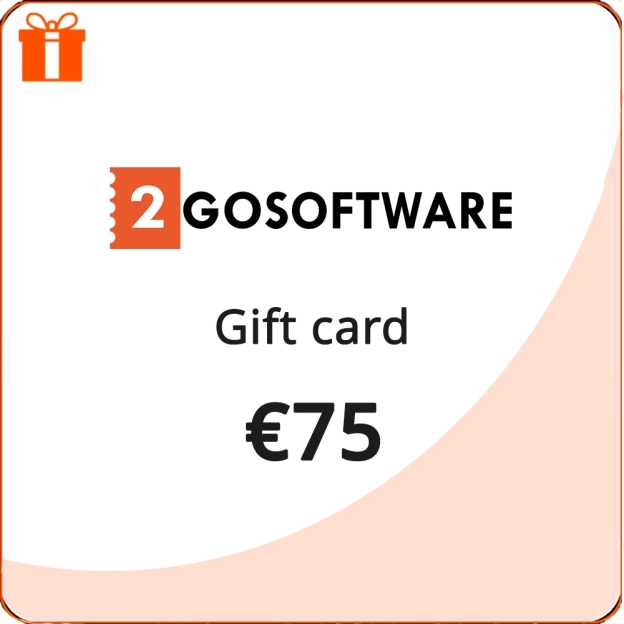 2GO Software | Universal Gift Card | €75