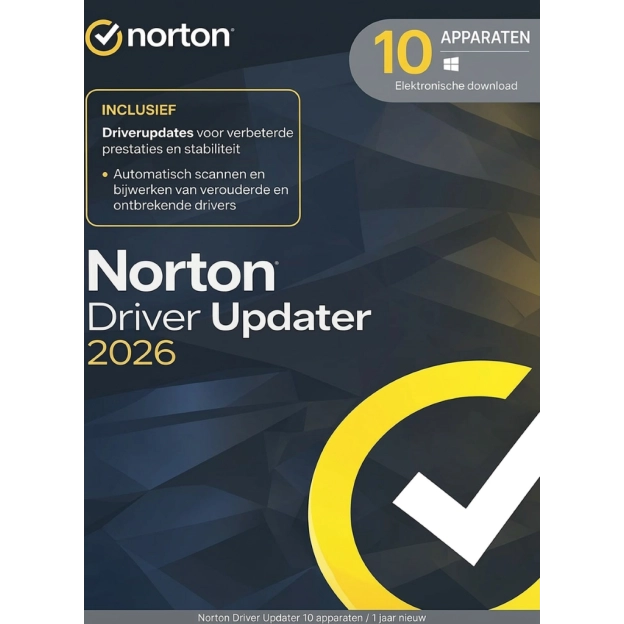 Norton Driver Updater | 10 Apparaten | 1 Jaar