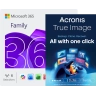Microsoft 365 Family + Acronis True Image Essentials | 1 PC | 1 Jaar
