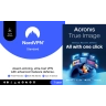 NordVPN | 10 Geräte | 1 Jahr + Acronis True Image Advanced | 50 GB | 1 PC | 1 Jahr