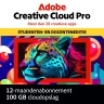 Adobe Creative Cloud Pro (all apps) Student & Teacher Edition | Abonnement | 1 Jaar | 100 GB Cloud