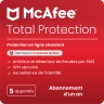 McAfee Total Protection 2026 | 5 Appareils  | 1 An | Windows - Mac - Android - iOS