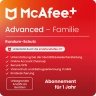 McAfee+ Advanced Family | 1 Jahr | Unbegrenzte Geräte
