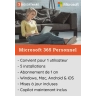 Microsoft 365 Personnel | 1 utilisateur - 1 an | Inclus mises à jour