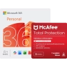 Microsoft 365 Personal + McAfee Protection | 3 laitetta | 1 vuosi