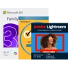 Microsoft 365 Family + Adobe Lightroom + Norton Security Deluxe | 1 Anno